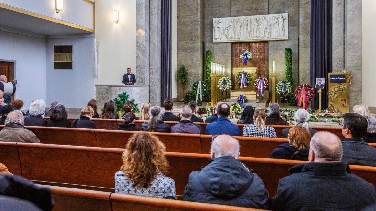 Pohřeb Jaromíra Štětiny