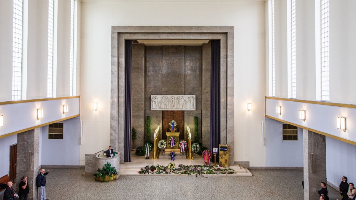 Pohřeb Jaromíra Štětiny