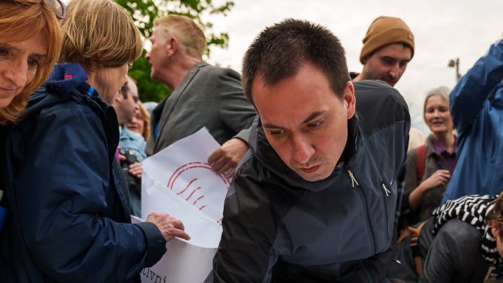 Protivládní protesty v Bratislavě (24.4.2025)