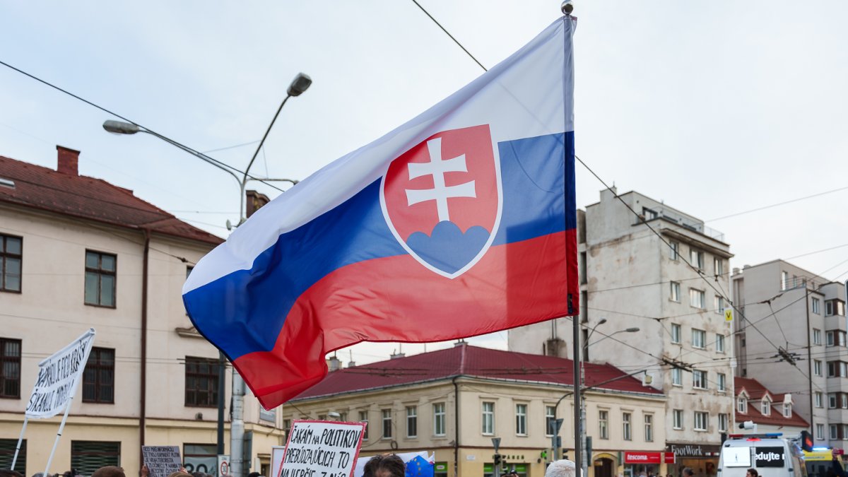 Protivládní protesty v Bratislavě (24.4.2025)