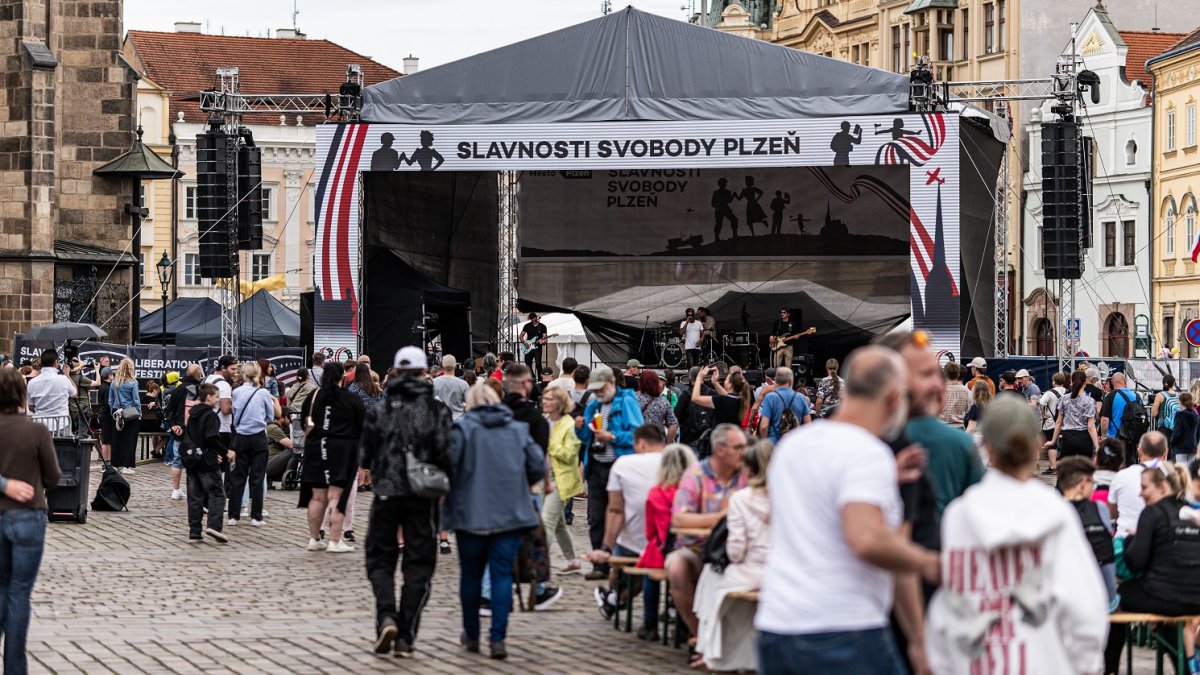 Oslavy 80. výročí osvobození Plzně