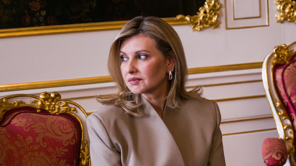 Volodymyr Zelenskyj a Olena Zelenská se na Pražském hradě sešli s Petrem Pavlem a Evou Pavlovou