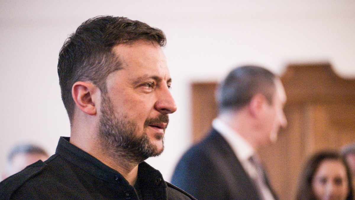 Volodymyr Zelenskyj navštívil Poslaneckou sněmovnu