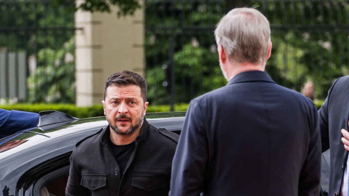 Volodymyr Zelenskyj s premiérem Petrem Fialou