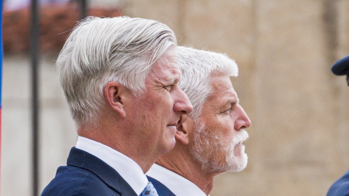 Španělský král Filip VI. navštívil Česko, sešel se s prezidentem Petrem Pavlem