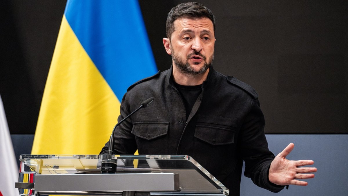 Volodymyr Zelenskyj s premiérem Petrem Fialou