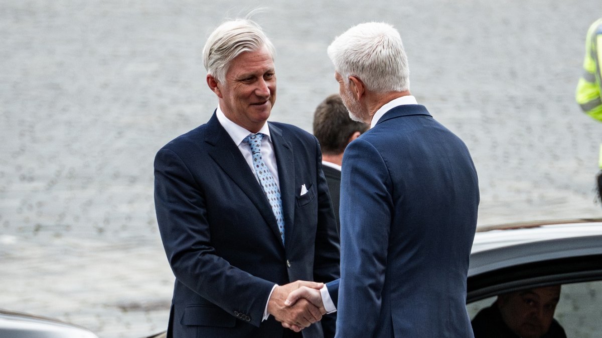 Belgický král Filip navštívil Česko, sešel se s prezidentem Petrem Pavlem.