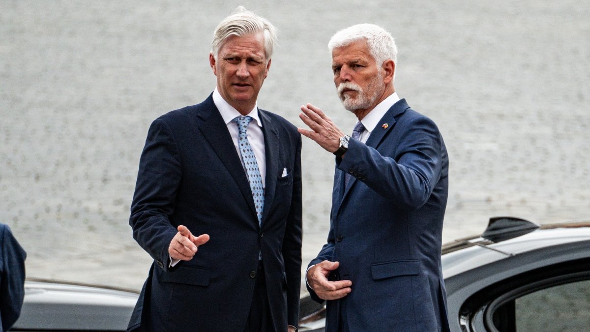 Belgický král Filip navštívil Česko, sešel se s prezidentem Petrem Pavlem.