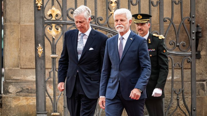 Belgický král Filip navštívil Česko, sešel se s prezidentem Petrem Pavlem.