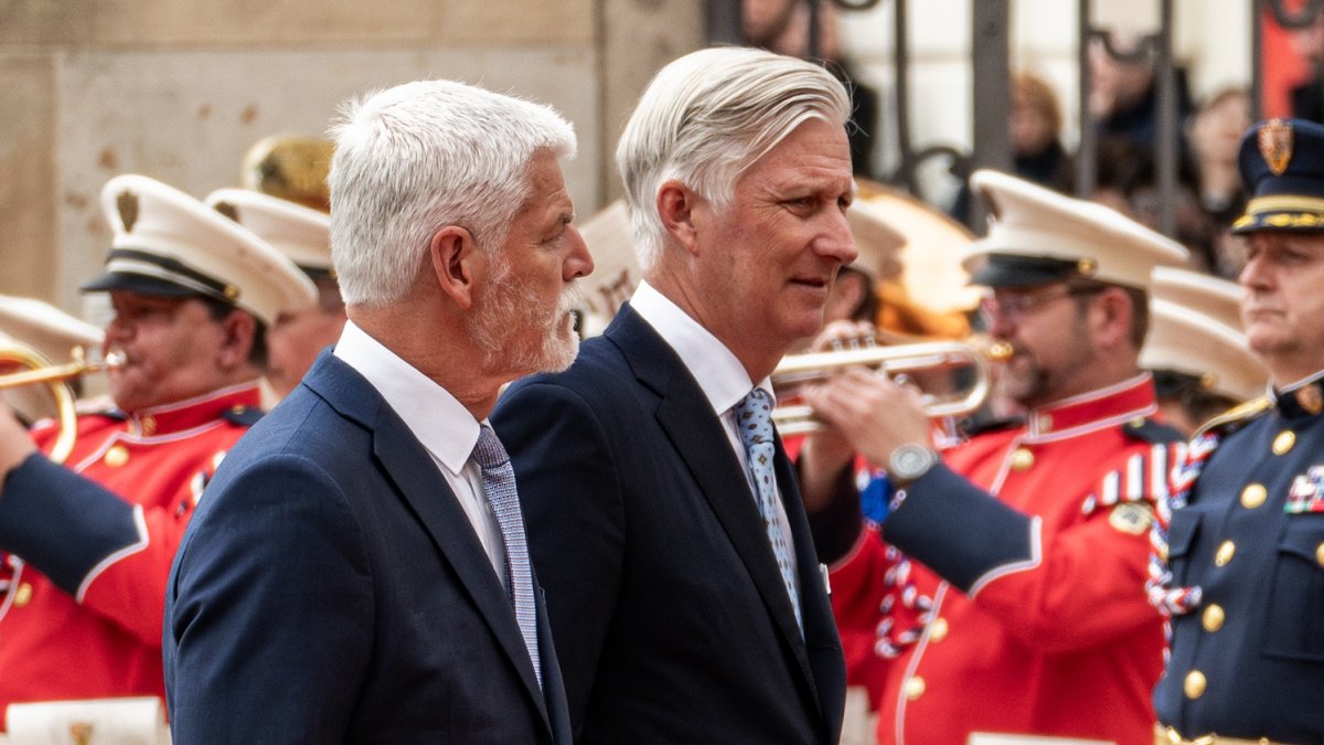 Belgický král Filip navštívil Česko, sešel se s prezidentem Petrem Pavlem.