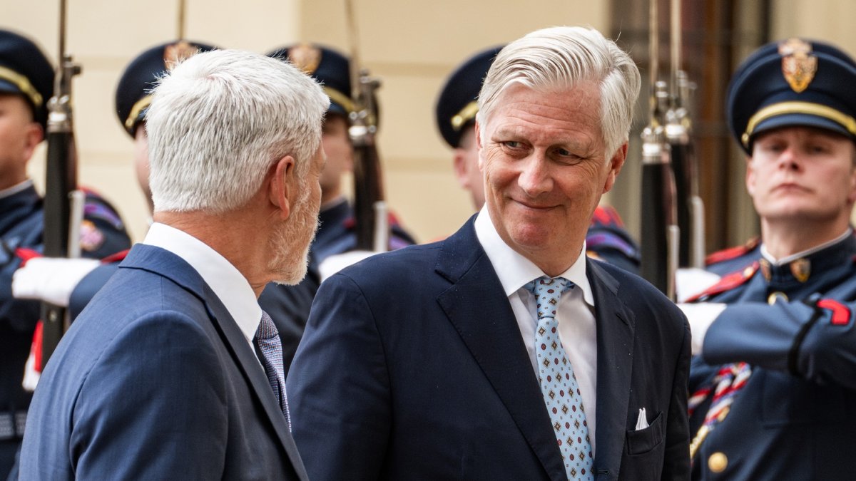 Belgický král Filip navštívil Česko, sešel se s prezidentem Petrem Pavlem.