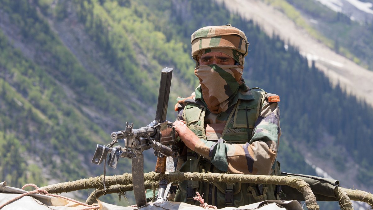 Indická armáda, ilustrační fotografie.