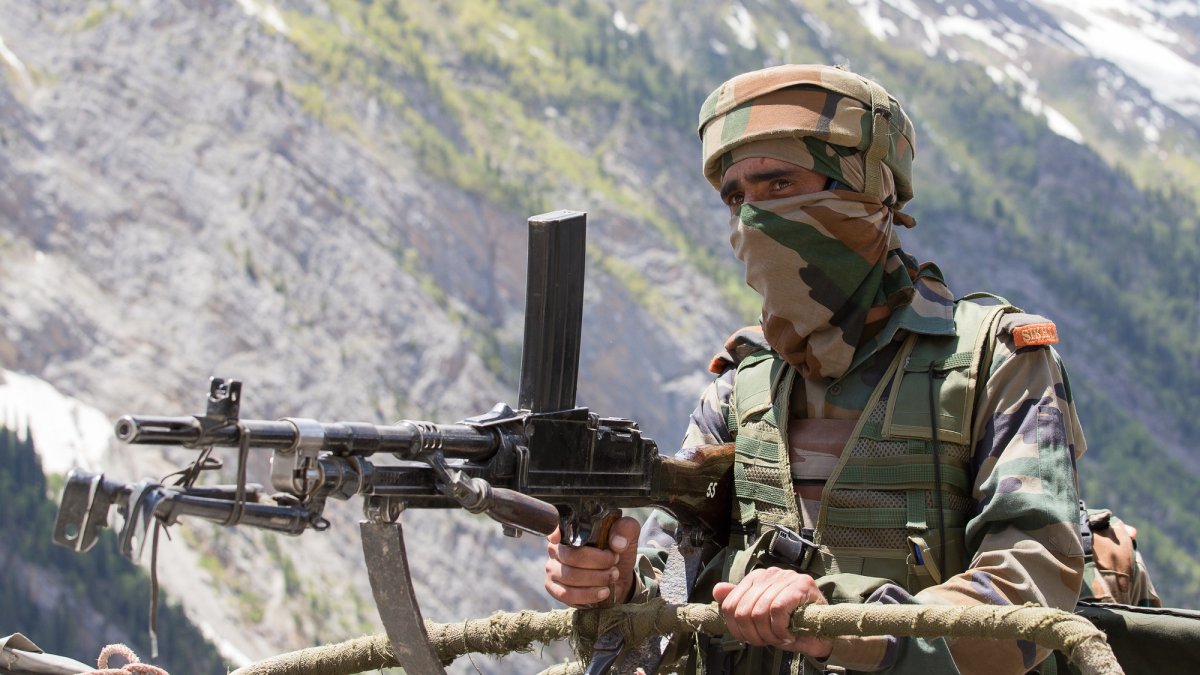 Indická armáda, ilustrační fotografie.