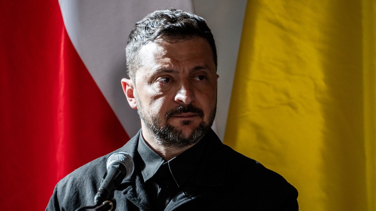 Volodymyr Zelenskyj v Praze