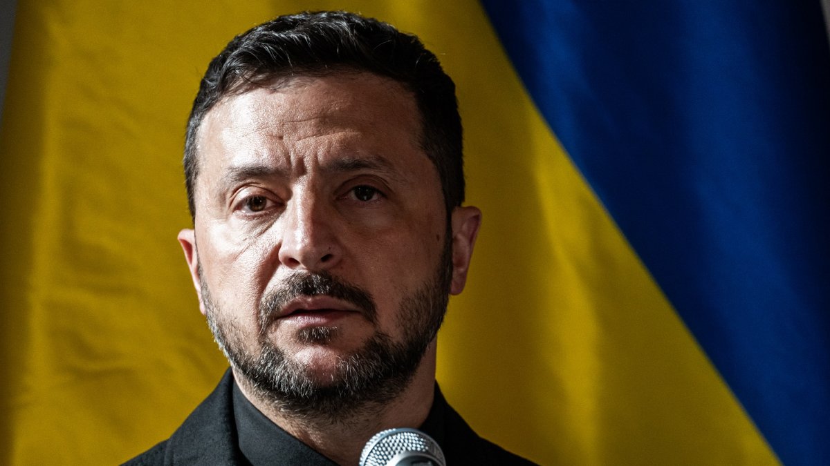 Volodymyr Zelenskyj v Praze