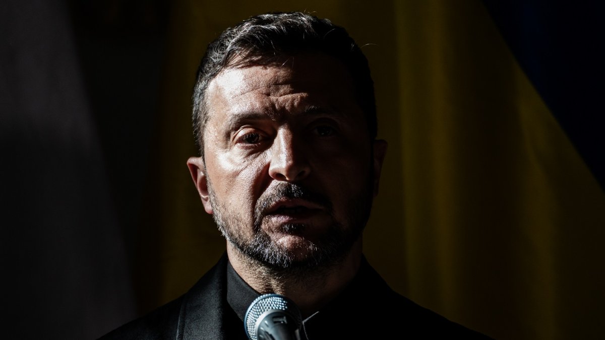 Volodymyr Zelenskyj v Praze