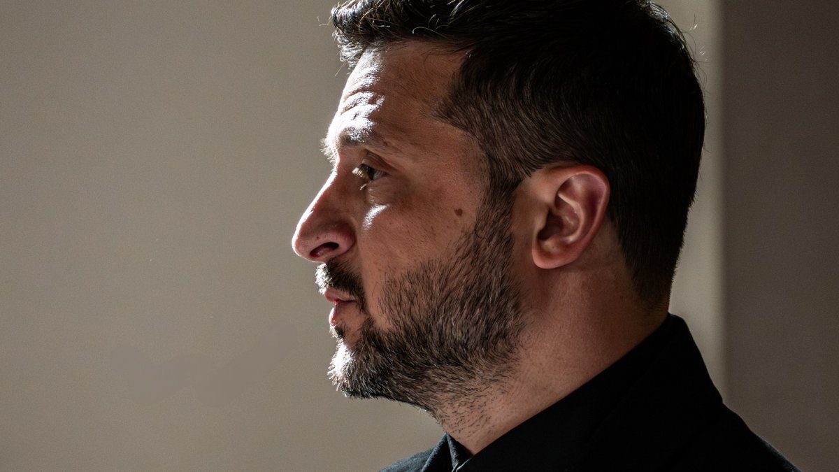 Volodymyr Zelenskyj v Praze