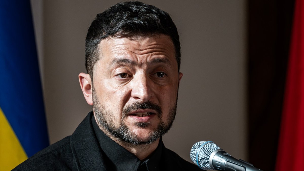 Volodymyr Zelenskyj v Praze