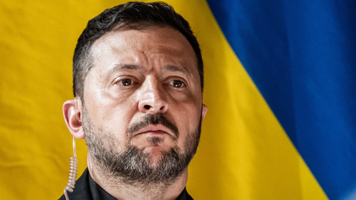 Volodymyr Zelenskyj v Praze