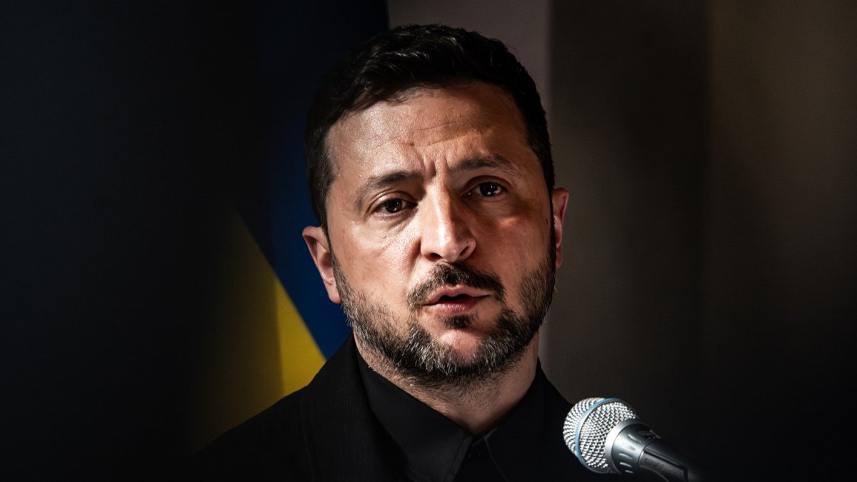 Volodymyr Zelenskyj v Praze
