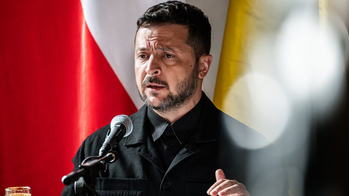 Volodymyr Zelenskyj v Praze