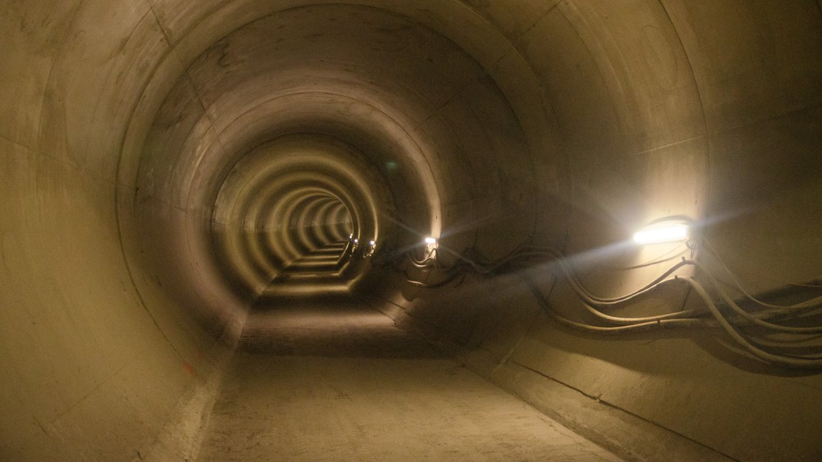 Stavba trasy D pražského metra