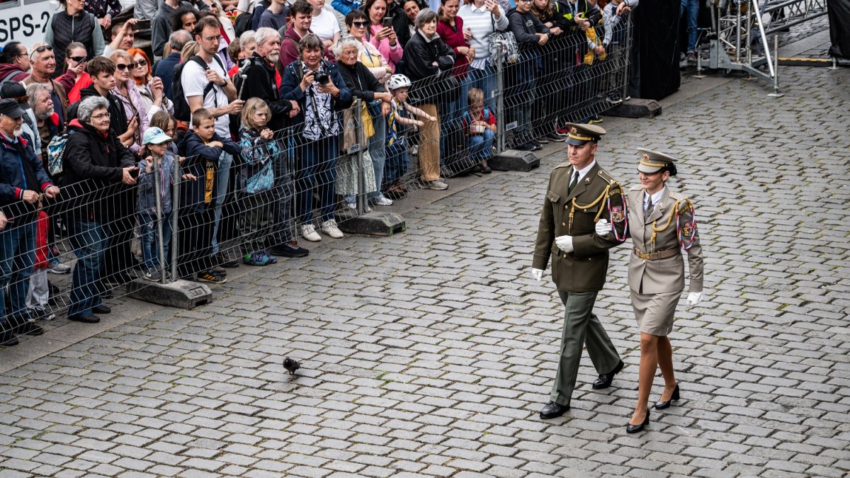 Armáda představila na pražské náplavce svoji techniku 
