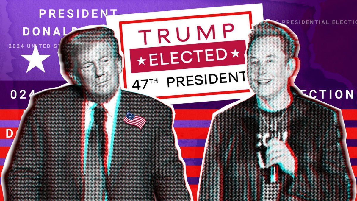 Elon Musk a Donald Trump