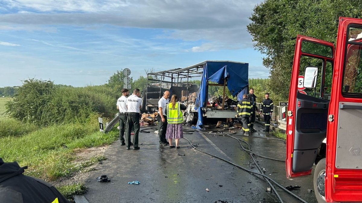 Na jižním Slovensku se stala mimořádně tragická nehoda. (3.6.2025)