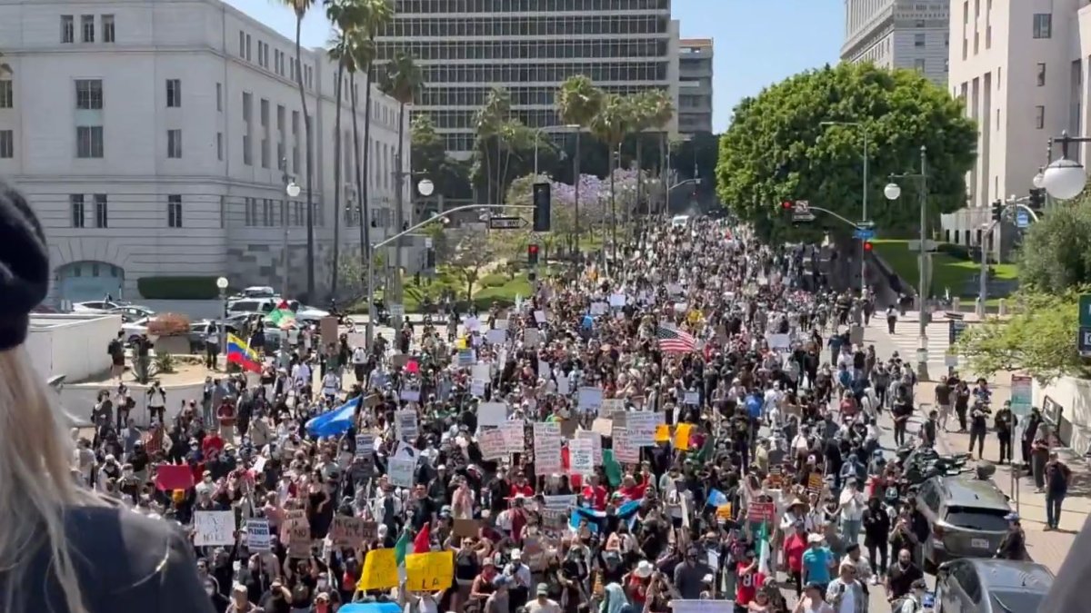 Demonstrace v USA proti ICE