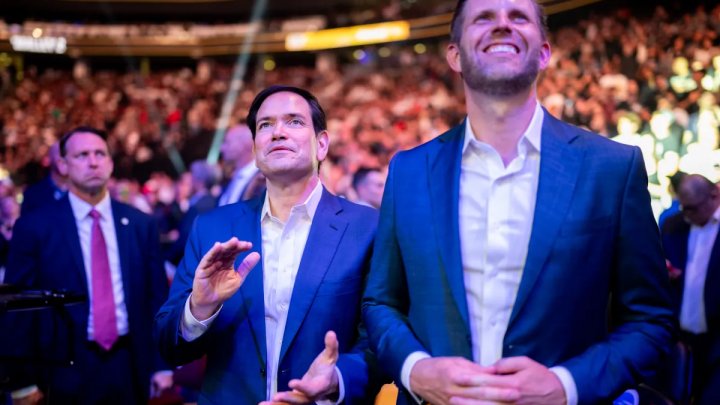 Marco Rubio na zápase UFC 316