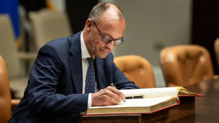 Prezident Trump se setkal s německým kancléřem Friedrichem Merzem.