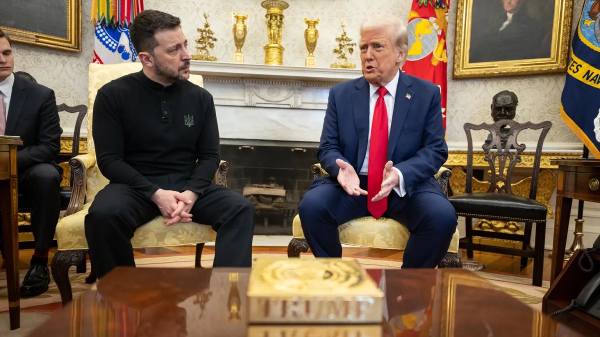 Prezident Trump přijal ukrajinského prezidenta Volodymyra Zelenského