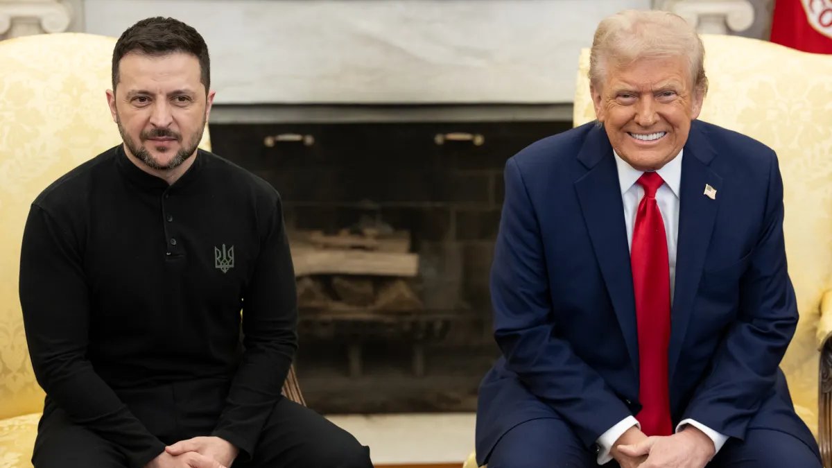 Prezident Trump přijal ukrajinského prezidenta Volodymyra Zelenského