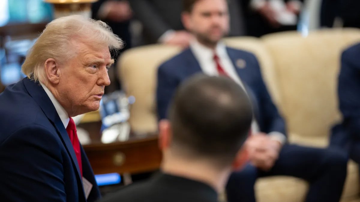 Prezident Trump přijal ukrajinského prezidenta Volodymyra Zelenského