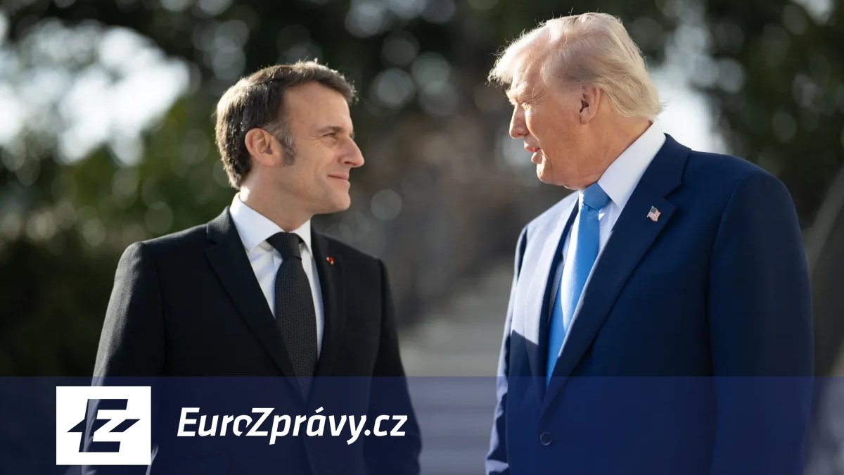 Macron zvažuje, že pro upevnění vztahů s Trumpem vytáhne eso z rukávu