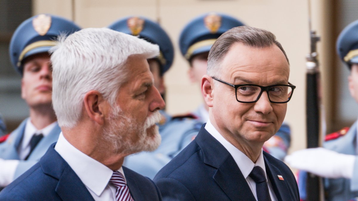 Do Prahy přijel končící polský prezident Andrzej Duda. (7.7.2025)