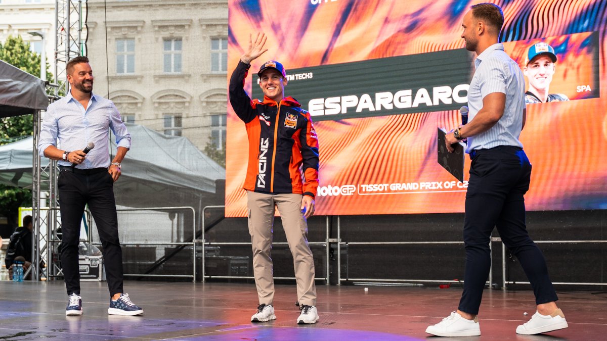 Oficiální autogramiáda jezdců MotoGP v centru Brna (17.7.2025)