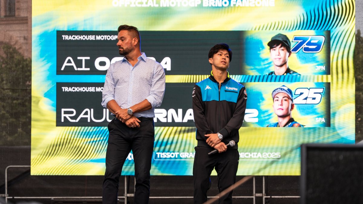 Oficiální autogramiáda jezdců MotoGP v centru Brna (17.7.2025)