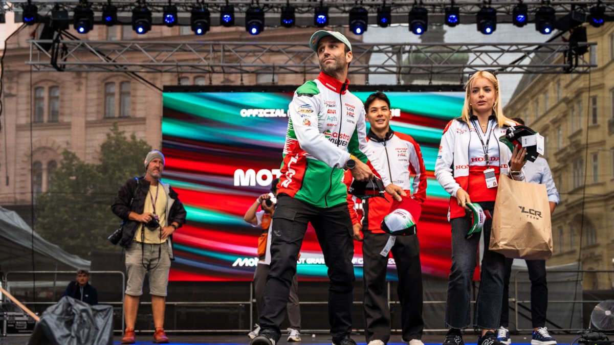 Oficiální autogramiáda jezdců MotoGP v centru Brna (17.7.2025)