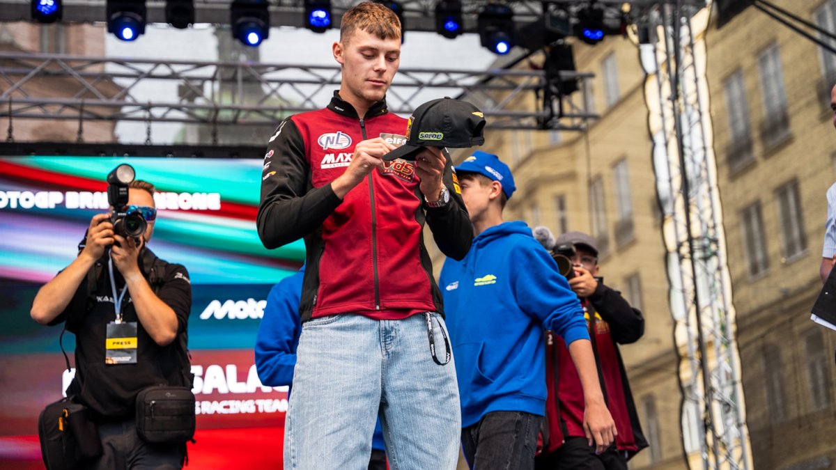 Oficiální autogramiáda jezdců MotoGP v centru Brna (17.7.2025)