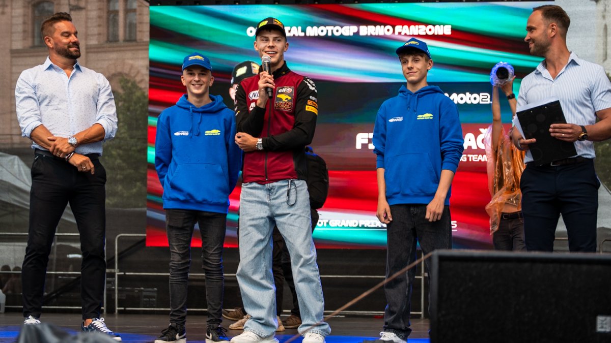 Oficiální autogramiáda jezdců MotoGP v centru Brna (17.7.2025)