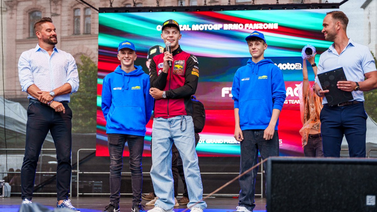 Oficiální autogramiáda jezdců MotoGP v centru Brna (17.7.2025)