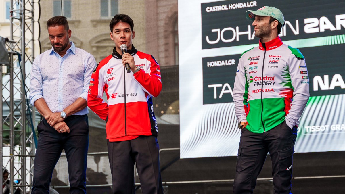 Oficiální autogramiáda jezdců MotoGP v centru Brna (17.7.2025)