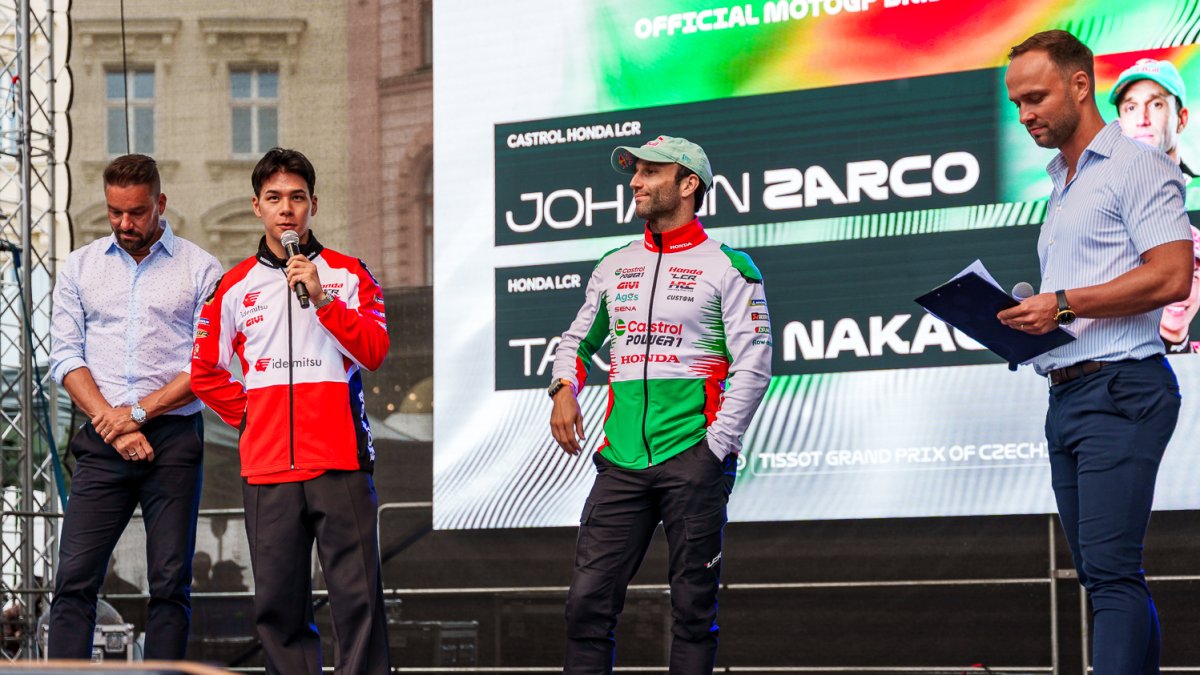 Oficiální autogramiáda jezdců MotoGP v centru Brna (17.7.2025)