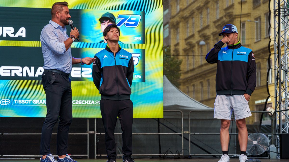 Oficiální autogramiáda jezdců MotoGP v centru Brna (17.7.2025)