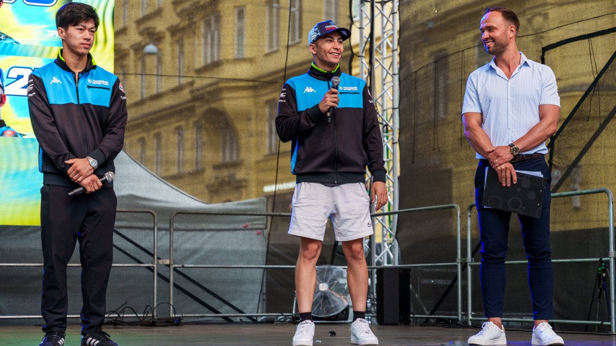 Oficiální autogramiáda jezdců MotoGP v centru Brna (17.7.2025)