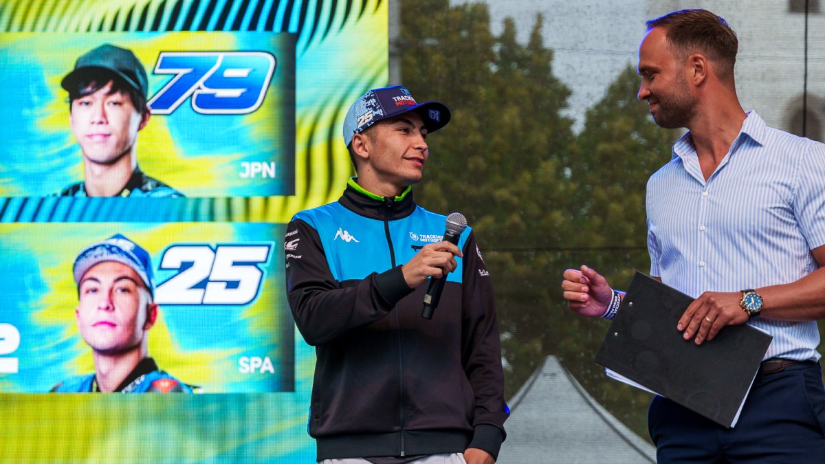 Oficiální autogramiáda jezdců MotoGP v centru Brna (17.7.2025)