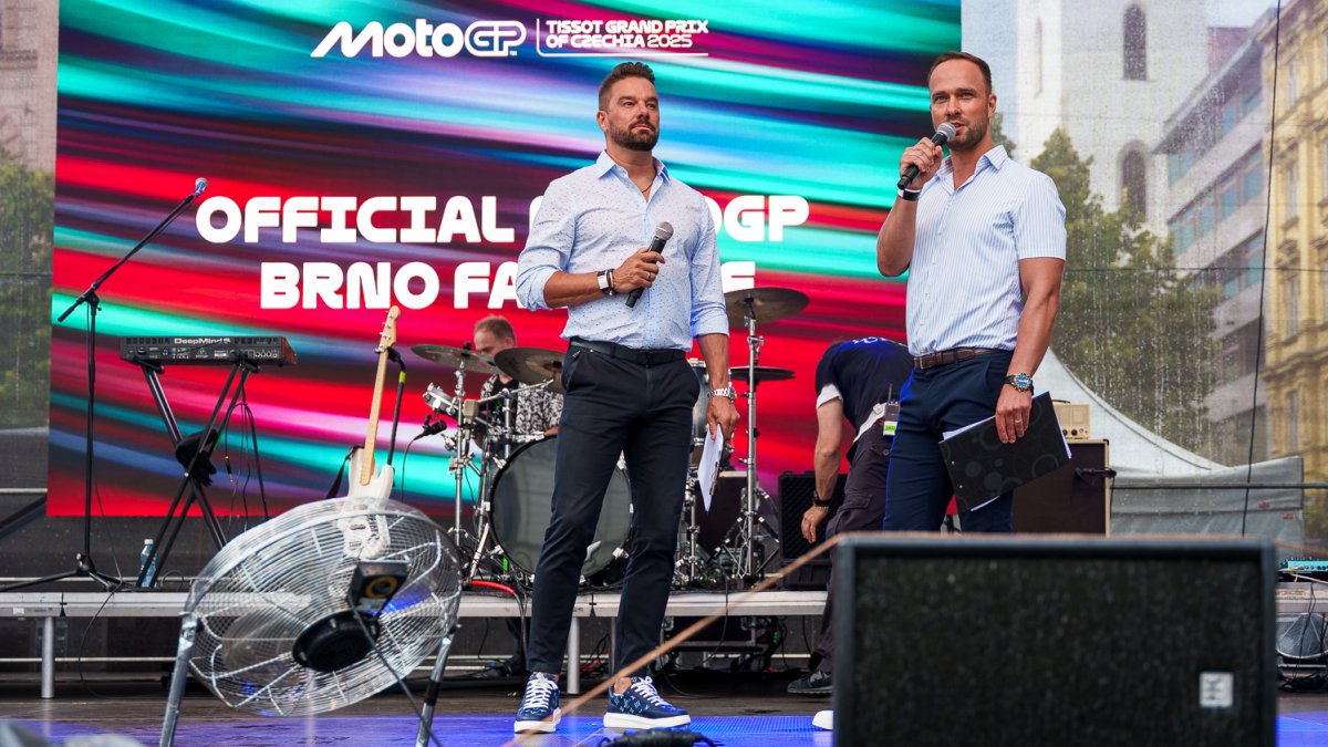 Oficiální autogramiáda jezdců MotoGP v centru Brna (17.7.2025)