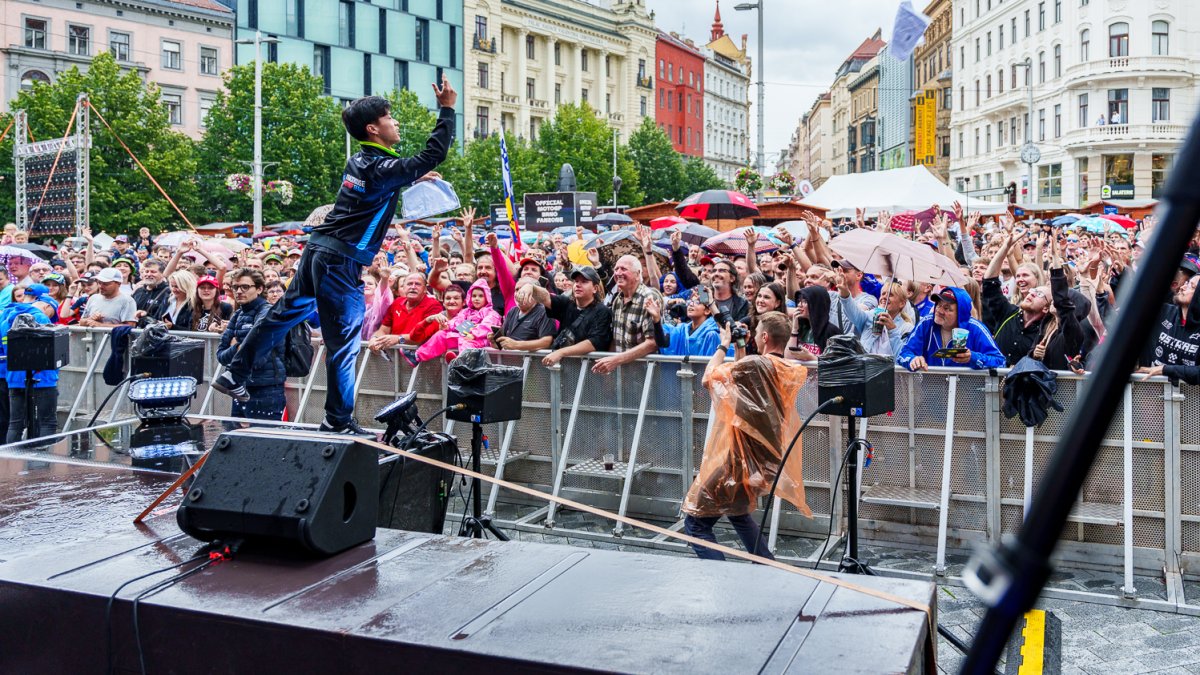 Oficiální autogramiáda jezdců MotoGP v centru Brna (17.7.2025)